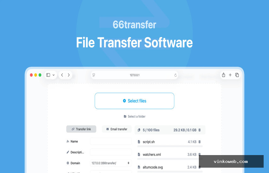 66transfer v37.0.0 – Easy File Transfer Tool - nulled