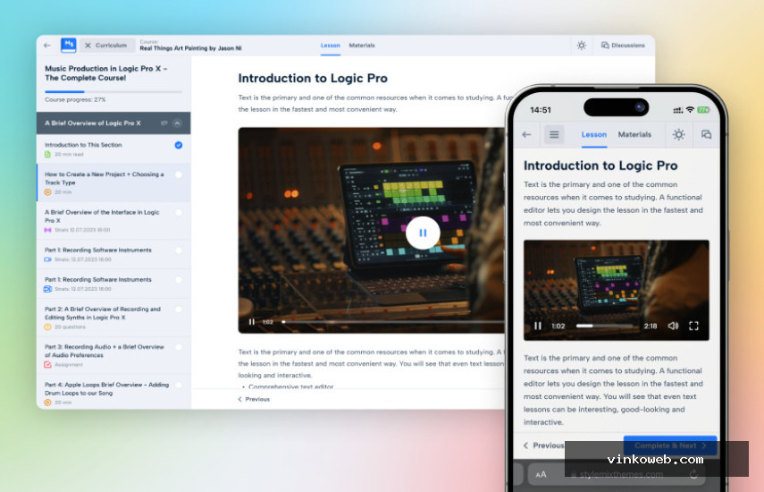 MasterStudy LMS Learning Management System PRO v4.8.18