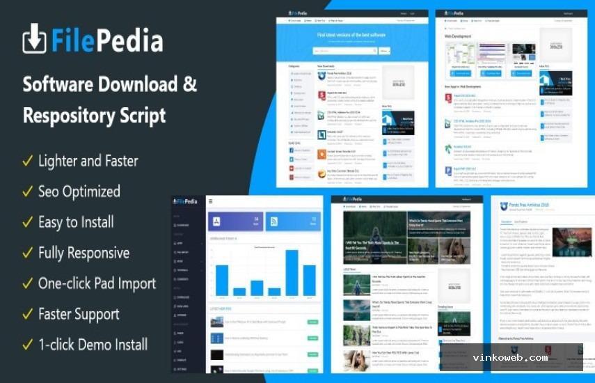FilePedia v1.0 - Software Repository Script