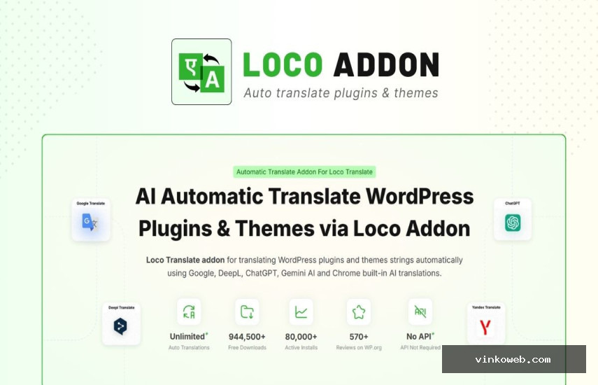 LocoAI v2.2.2 – Auto Translate for Loco Translate (Pro)