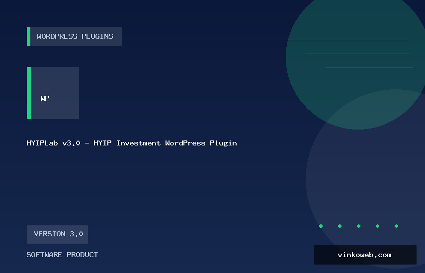 HYIPLab v3.0 - HYIP Investment WordPress Plugin