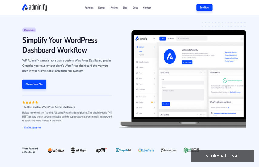 WP Adminify Pro v3.2.4.2 - Powerhouse Toolkit for WordPress Dashboard