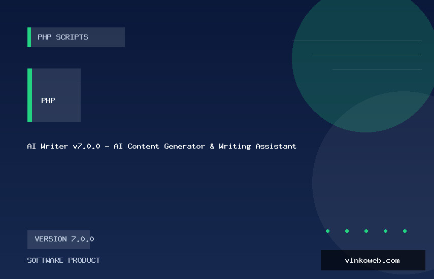 AI Writer v7.0.0 - AI Content Generator & Writing Assistant
