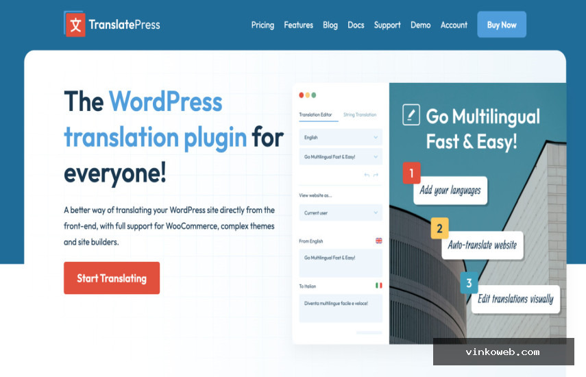TranslatePress v2.5.8 - WordPress Translation Plugin