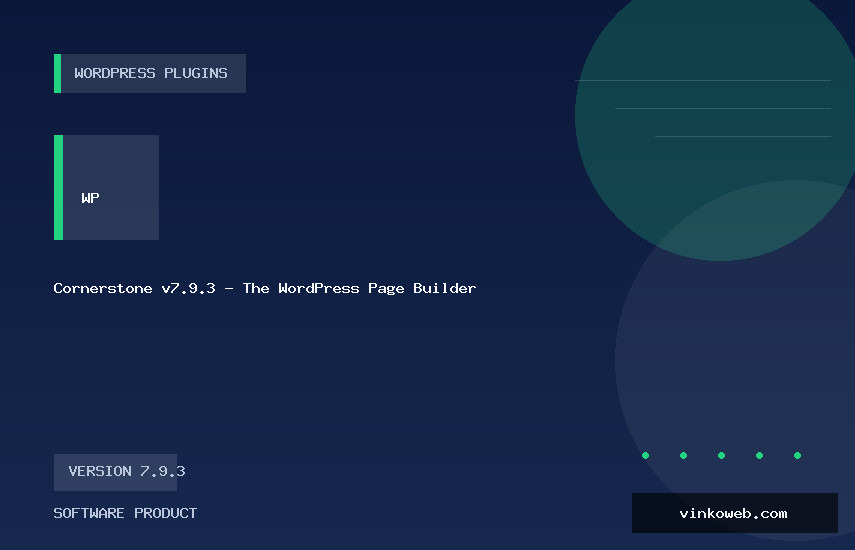 Cornerstone v7.9.3 - The WordPress Page Builder