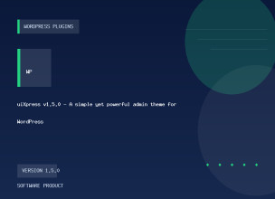 uiXpress v1.5.0 - A simple yet powerful admin theme for WordPress