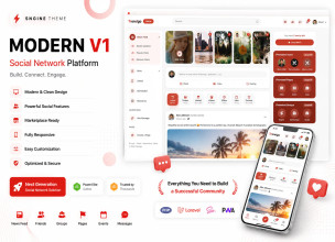 Diamond Pro v1.0 - Sngine Theme