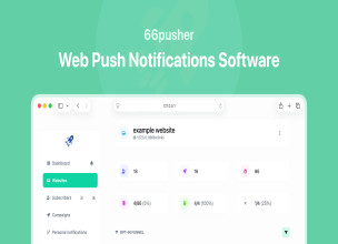 66pusher v23.0.0 - Web push notifications - nulled