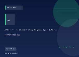 EduEx v1.0 - The Ultimate Learning Management System (LMS) with Flutter Mobile App