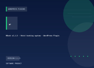 HBook v2.1.5 - Hotel booking system - WordPress Plugin
