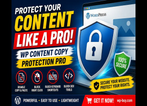 WP Content Copy Protection Pro v16.7