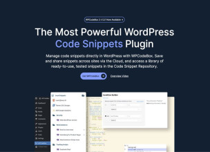 WPCodeBox 2 v1.2.1 - Code Snippets Plugin