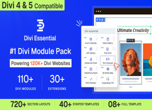 Divi Essential v4.13.0 - Divi Extension