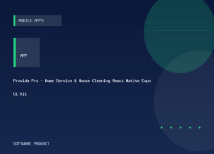 Provida Pro - Home Service & House Cleaning React Native Expo Ui Kit