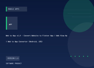 Web to App v1.0 - Convert Website to Flutter App | Web View App | Web to App Convertor (Android, iOS)