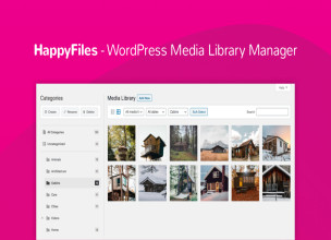 Happy Files Pro v1.8.3 - Organize Your WordPress Media Files