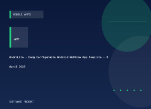 AndroLite - Easy Configurable Android WebView App Template - 30 April 2023