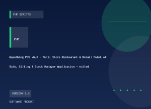 Appsthing POS v6.0 - Multi Store Restaurant & Retail Point of Sale, Billing & Stock Manager Application - nulled
