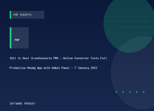 [All in One] iLoveConverts PRO - Online Converter Tools Full Production Ready App with Admin Panel - 7 January 2023