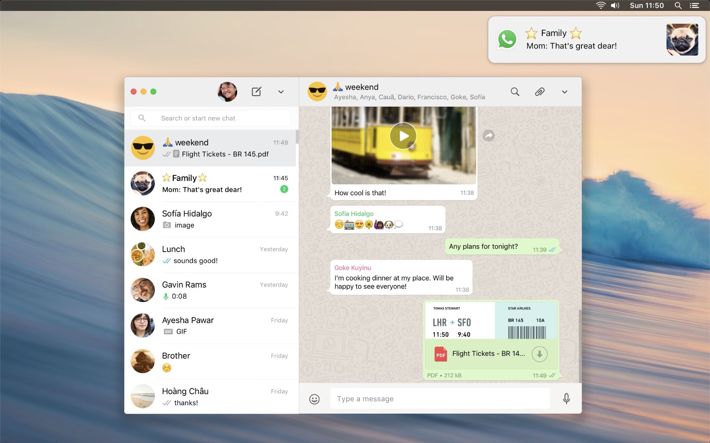 whatsapp mac