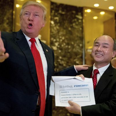 trump softbank