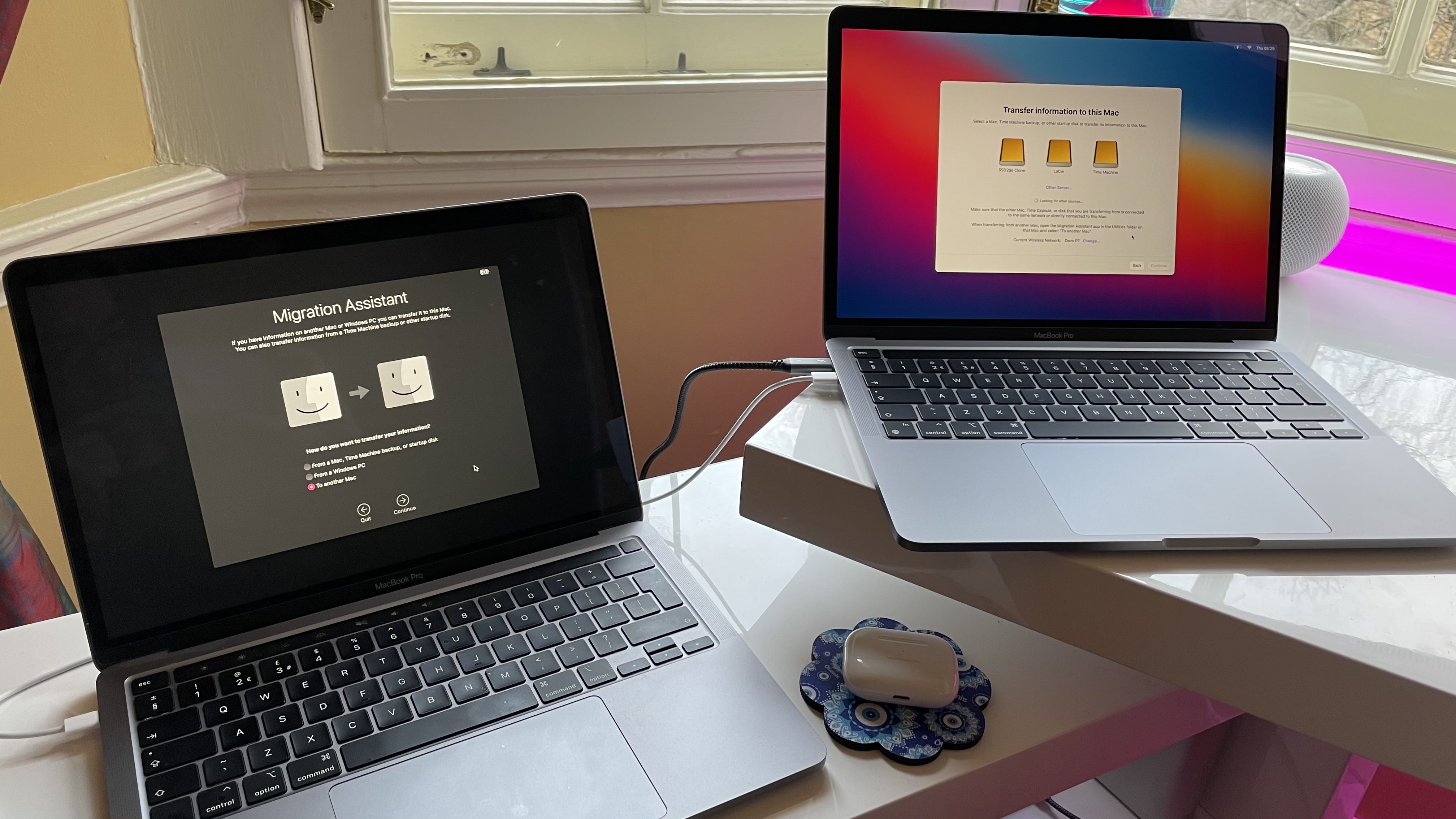 How to Transfer Files Between an Apple Silicon Mac and Another Mac